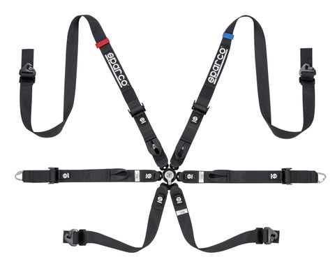Sparco Prime H-7 Ultralight 6 Point FHR Harness