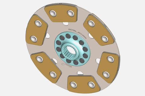 Alcon 184mm (7.25") Rally Driven Plates