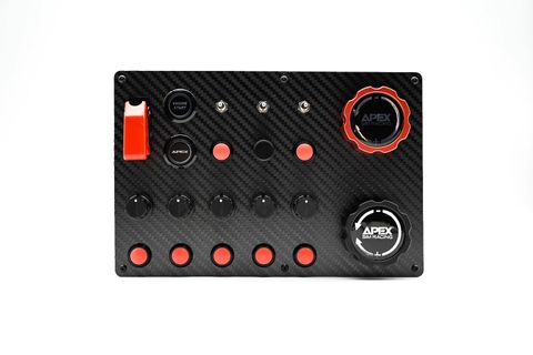 Apex Racing Downforce Button Box With 7 Way Multi Switch