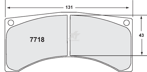 Ferodo Brake Pads - FRP3070W DS1:11 Brake Pads