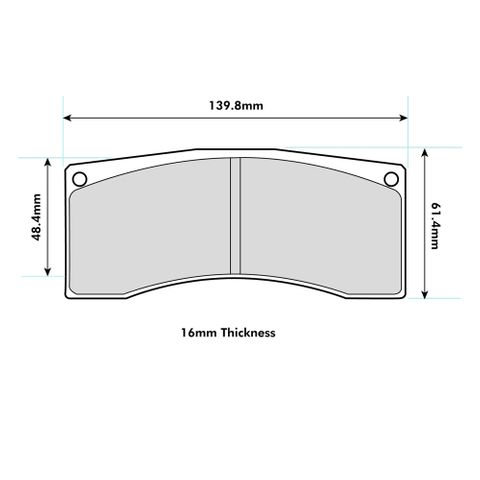 Ferodo Brake Pads To Fit Brembo 07.5169 Caliper