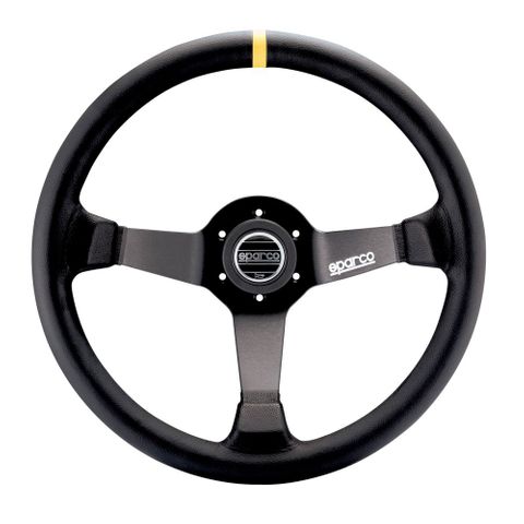 Sparco R345 Leather 350mm Racing Steering Wheel