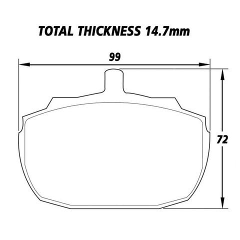 Ferodo DS3000 Brake Pads