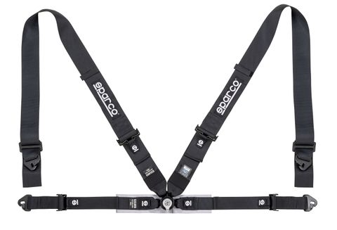 Sparco 4 Point Club Racer Harness Black