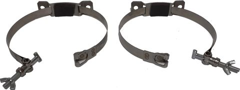 6" Fire Extinguisher Mounting Brackets & Straps (Pair)