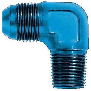 Performance Adaptor -10 to 3/8 NPT 90 De