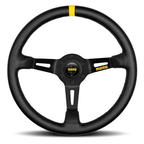 Momo Mod.08 Leather 350mm Steering Wheel