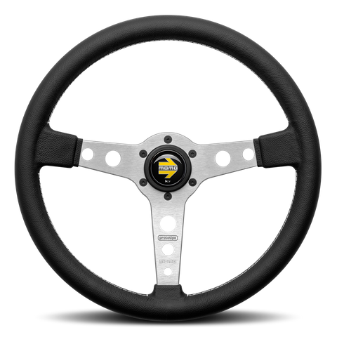 Momo Prototipo Steering Wheel Silver 370mm