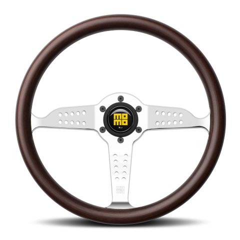MOMO Grand Prix Wood Steering Wheel 350mm