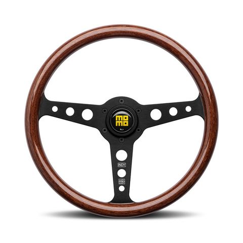 MOMO Indy Heritage Black Steering Wheel 350mm