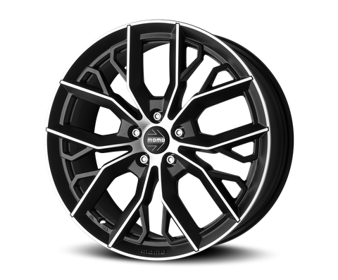 Momo Massimo Wheel 18x8 5x112 ET40 Black Polished