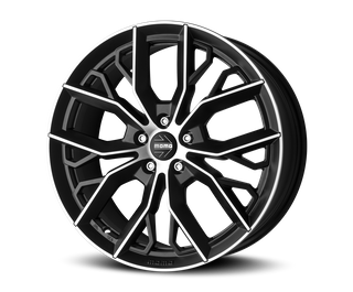 Momo Massimo 18x8 Matt Black Polished - Set of 4 Wheels