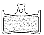 Cl Hope E4 Sintered Mtb Brake Pads
