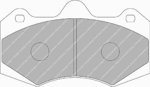 Ferodo DS Performance Brake Pads - Holden Commodore VE (AP) Front