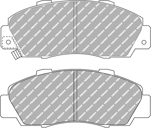 Ferodo DS Performance Brake Pads - Honda Accord & Integra Type-R DC & DC5 Front