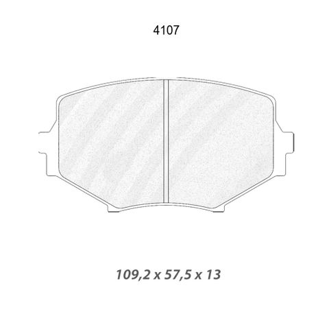 CL Brakes  -Mazda MX5 Front Brake Pads