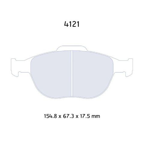 CL Brakes - Ford Fiesta ST Front Brake Pads