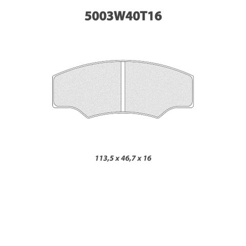 CL Brakes  - 5003W40T16 Brake Pads