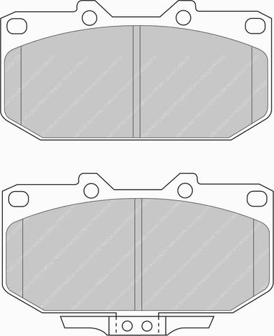 Ferodo DS Performance Brake Pads - Subaru Impreza & Nissan 200SX (S14/15) Front