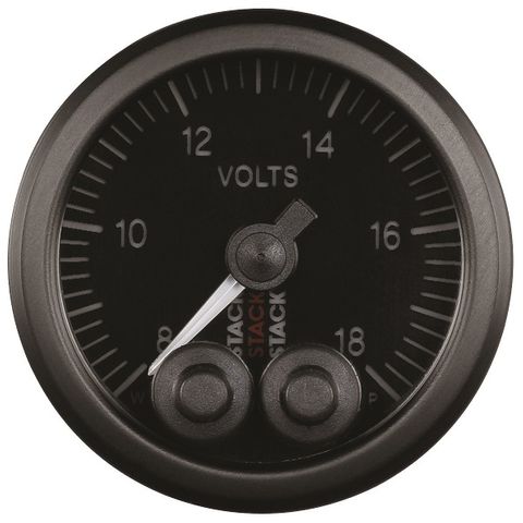 Gauge, Battery Voltage, Pro-control, 52mm