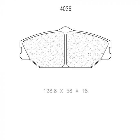 CL Brakes - Renault ClIo 2.016V Sport Front Brake Pads