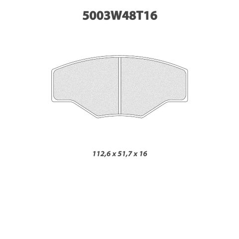 CL Brakes - 5003W48T16 Brake Pads