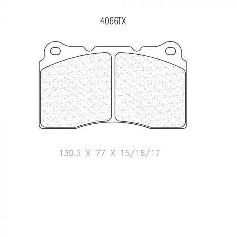 CL Brakes - Mitsubishi Lancer EVO 5-10 (BREMBO) Front Brake Pads