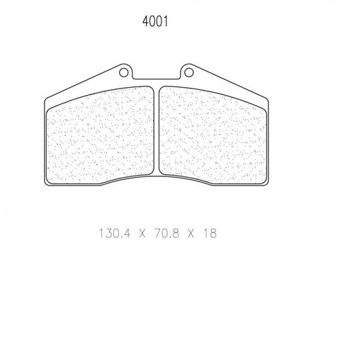 CL Brakes - Porsche 911 (911,964,993) Front Brake Pads