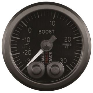 Gauge, Boost Press, Pro-control, 52mm, Black