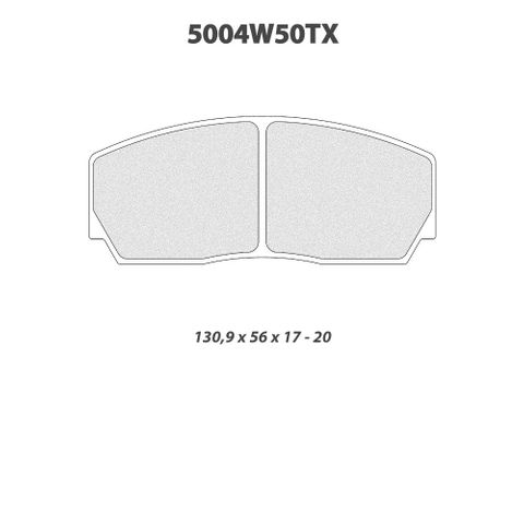 CL Brakes - 5004W50T17 Brake Pads