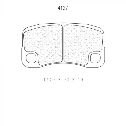 CL Brakes - Porsche 911 (997) Rear Brake Pads