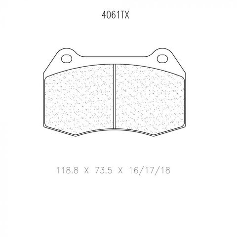 CL Brakes - Nissan Skyline GTR R32/33/34 (BREMBO) Front Brake Pads