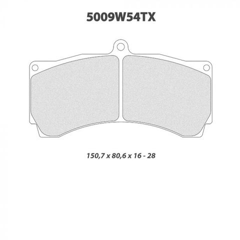 CL Brakes - 5009W54T18 Brake Pads
