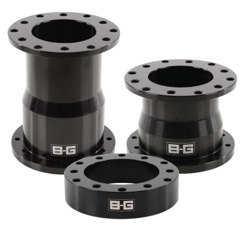 B-G Racing Alloy Steering Wheel Spacers - 6 Bolt