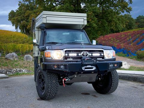 Lazer Lamps Toyota Landcruiser 70 Series (2007+) Grill Kit - ST4 Evolution