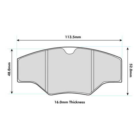 Ferodo Ds2500 Brake Pads Cp2361