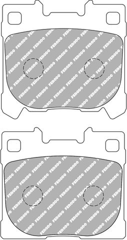 Ferodo DS2500 Brake Pads - Toyota GR Yaris Rear