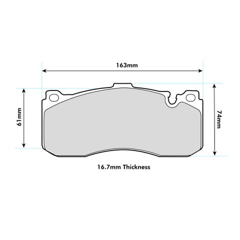 Ferodo Ds2500 Brake Pads