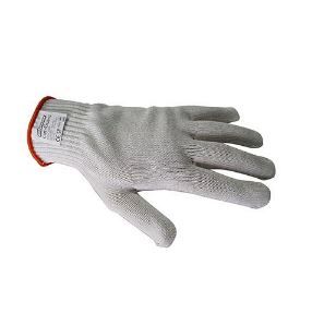 GLOVES CUT RESISTANT WHITE RCP5+ MEDIUM