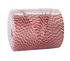 TWINE RED&WHITE POLY 650M 770TEX