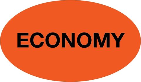 LABEL ECONOMY [500] ORANGE