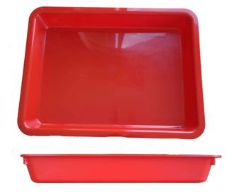 TRAY RED DISPLAY 412x316x56 16x12x2