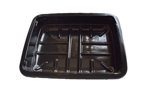 CRYOVAC MAP TRAYS 9X7X40 BLACK [544]