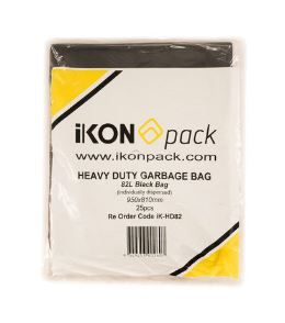 IKON 82LT 950X810 HD BLACK GRB BIN BAG