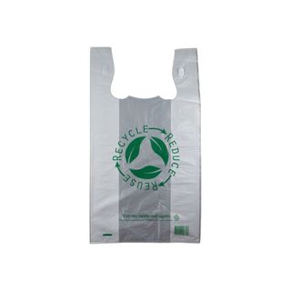 PLASTIC CARRY BAG REUSABLE IKON LGE 40UM