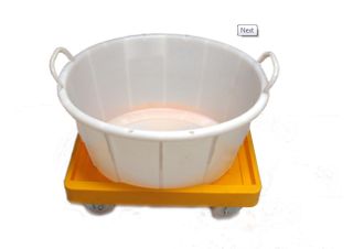 DOLLY PLASTIC SUIT OVAL TUB [RM91DYB]