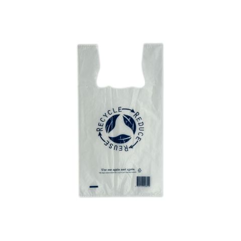 PLASTIC CARRY BAG REUSABLE IKON MED 40UM