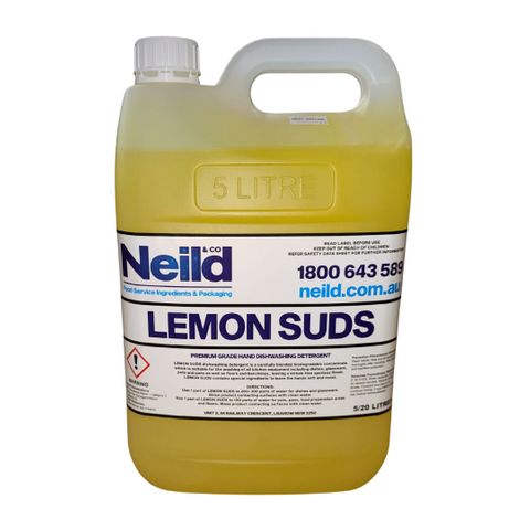 CLEANER NEILD LEMON SUDS DETERGENT 5L