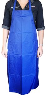 APRON WATERPROOF NYLON BLUE