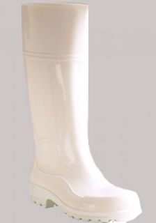 BOOTS WHITE KNEE LENGTH SIZE 8